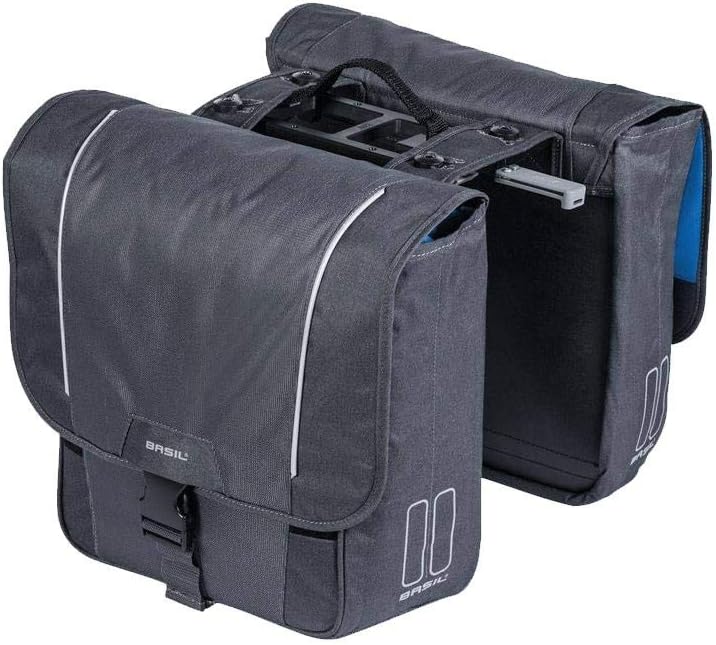 Basil B.V. Unisex – Erwachsene Sport Design Mik Gepäckträgertaschen 32 Liter Graphite, 32 Liter Grap