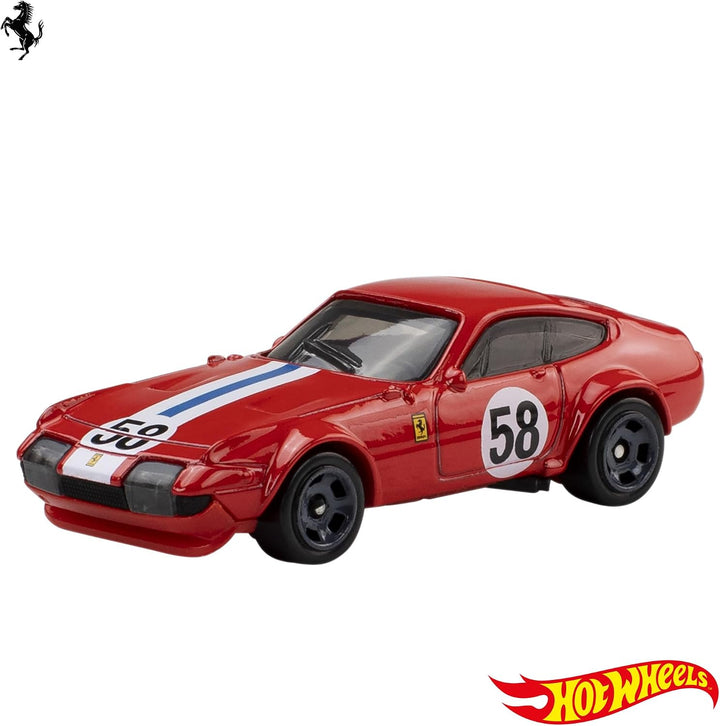 Hot Wheels Spielzeug-Ferrari-Autos, Die-Cast, 5er-Pack im Massstab 1:64, offiziell Lizenziertes 5er-