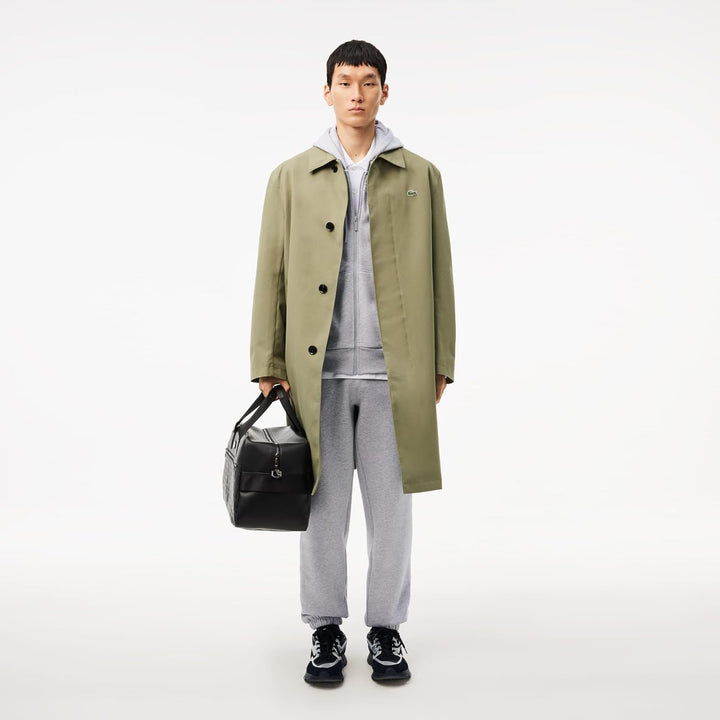Lacoste Herren Sweatjacke SH9626, Männer Sweatshirt Reissverschluss,Regular Fit, Chinesisches Silber