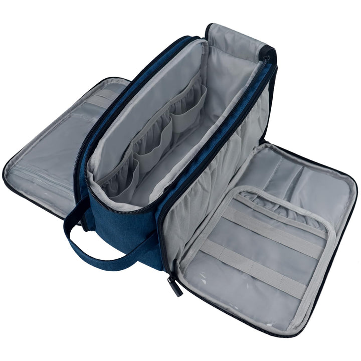 Gloppie Kulturbeutel Herren Damen Kosmetiktasche Reise Waschtasche XXL Grosse Kulturtasche 10L wasse