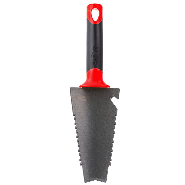 Radius Garden 16011 Root Slayer Carbon Stahl Hand Schaufel rot Trowel, Trowel