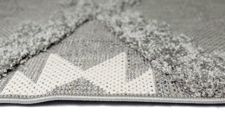 Teppich-Traum In- & Outdoor Teppich Sisal Wohnzimmer Wintergarten gestreiftes orientalisches Rautenm