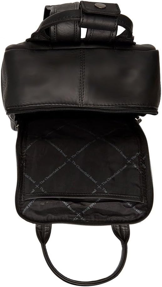 The Chesterfield Brand Bellary - Rucksack 30 cm black Schwarz, Schwarz