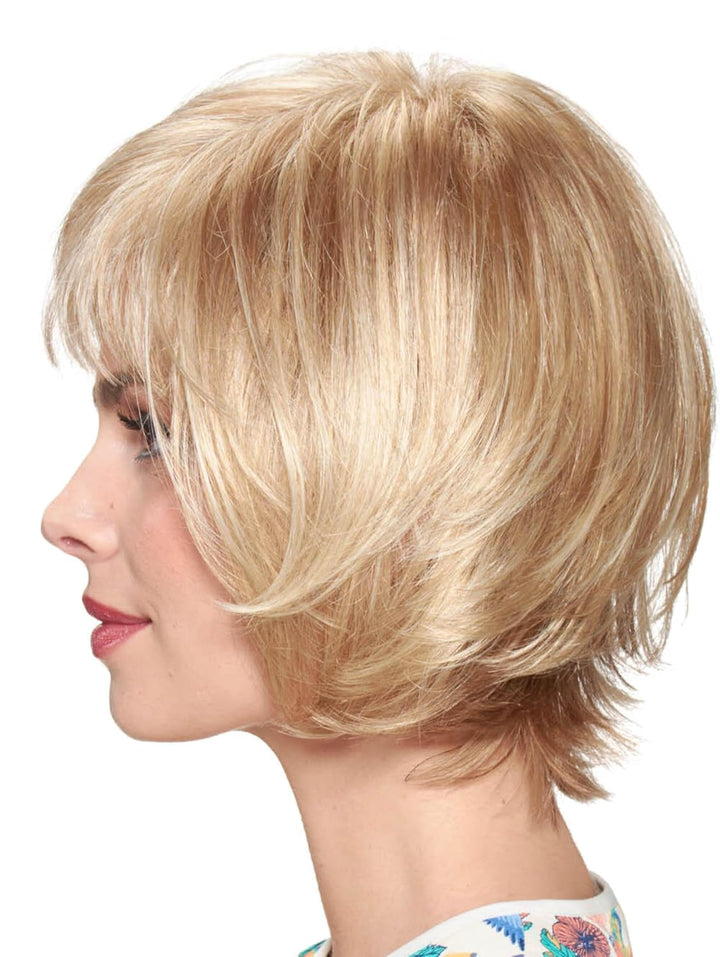 trendhair Perücke Maren aus hochwertigem Kunsthaar, wirkt wie Echthaar, in Hellblond/Sandblond, Nack