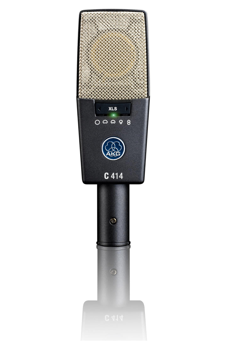 AKG C414 XLS Grossmembran-Kondensatormikrofon, legendäre Klangqualität, 9 wählbare Richtcharakterist