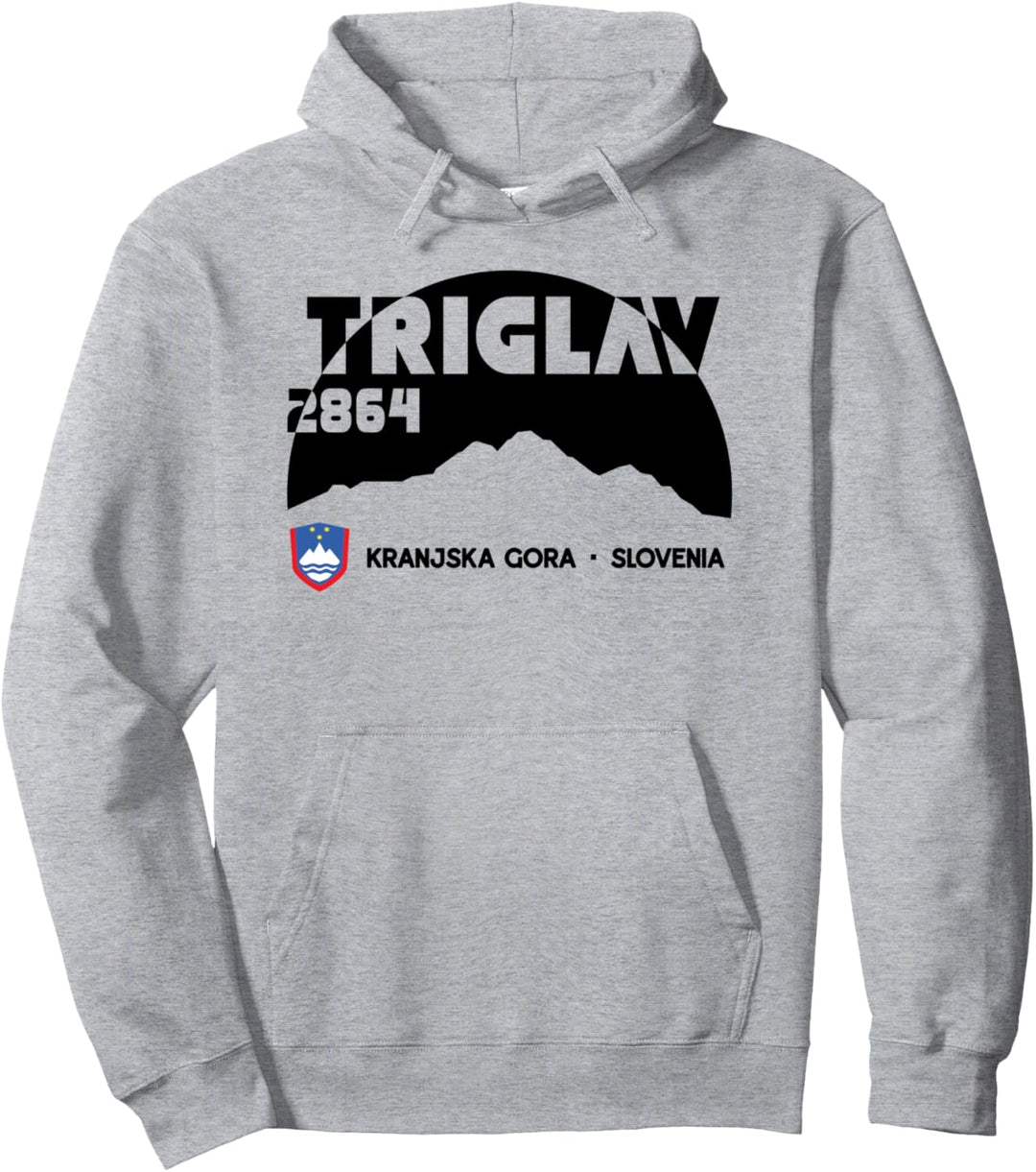 Berg Triglav Aufstieg Monte Tricorno Wanderung Wandern Geschenk Slowenien Pullover Hoodie