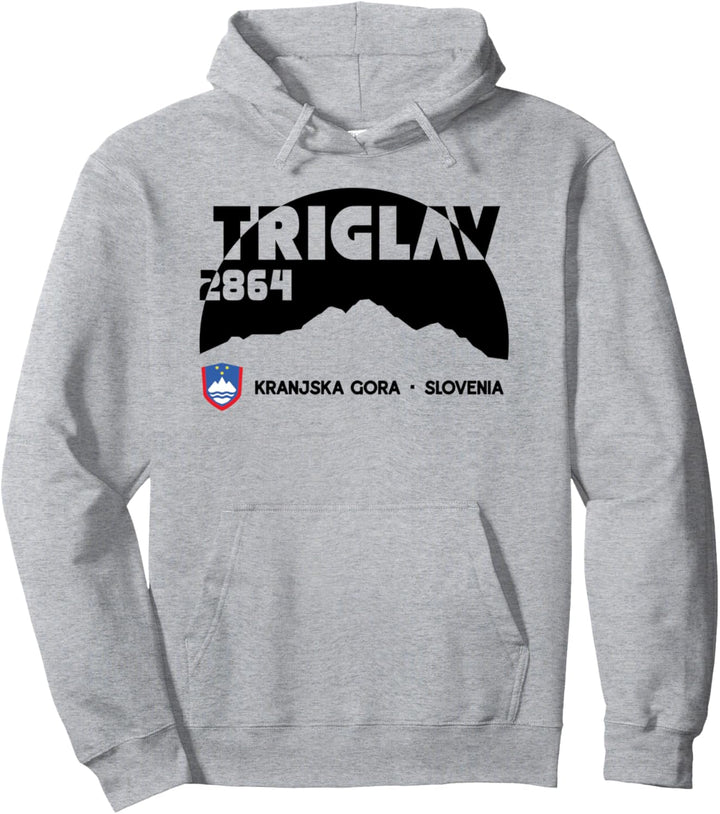 Berg Triglav Aufstieg Monte Tricorno Wanderung Wandern Geschenk Slowenien Pullover Hoodie
