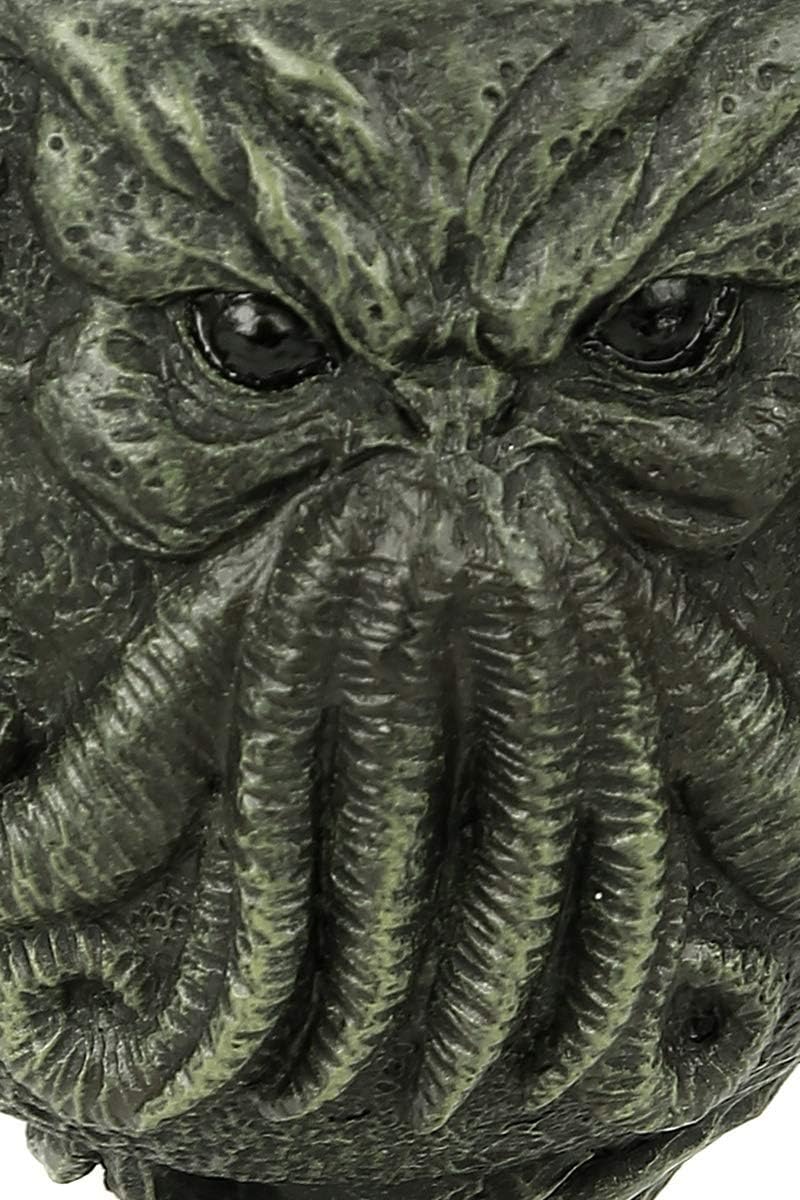 Nemesis Now Cthulhus Durstkelch, 21 cm, Grün, Harz mit Edelstahl-Einsatz