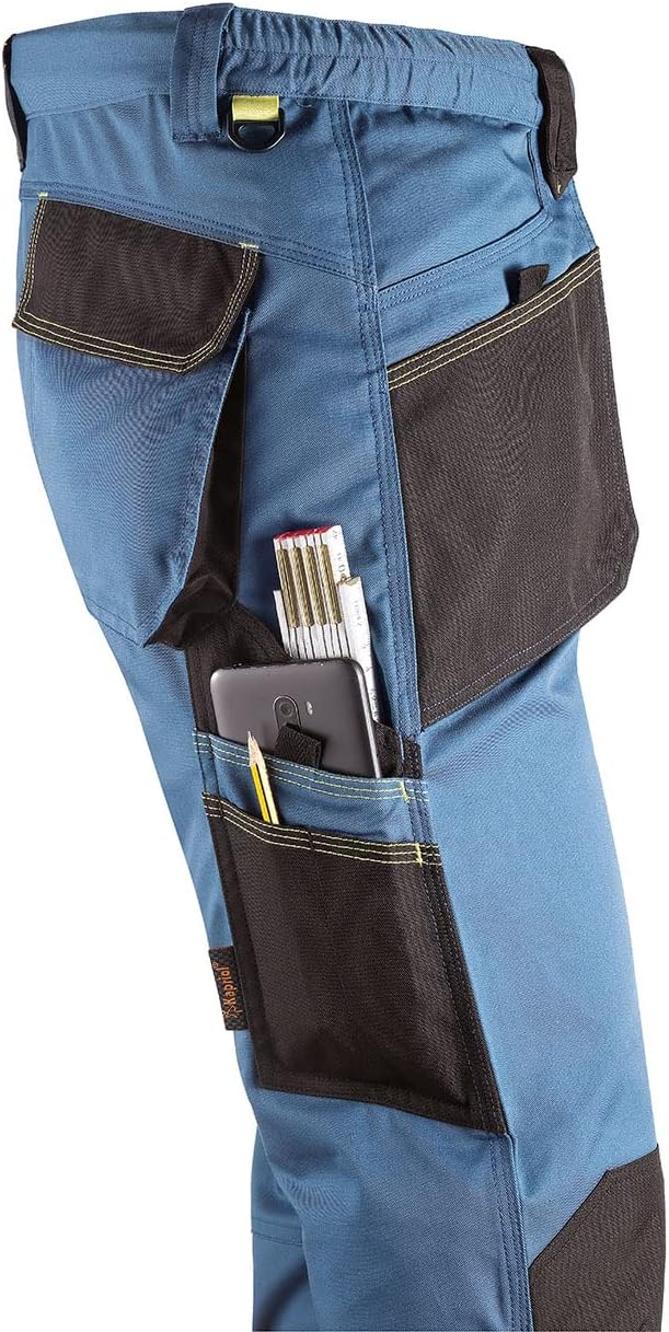 KAPRIOL SLICK TROUSERS AIRFORCE BLUE/BLACK XL XL Standard, XL Standard