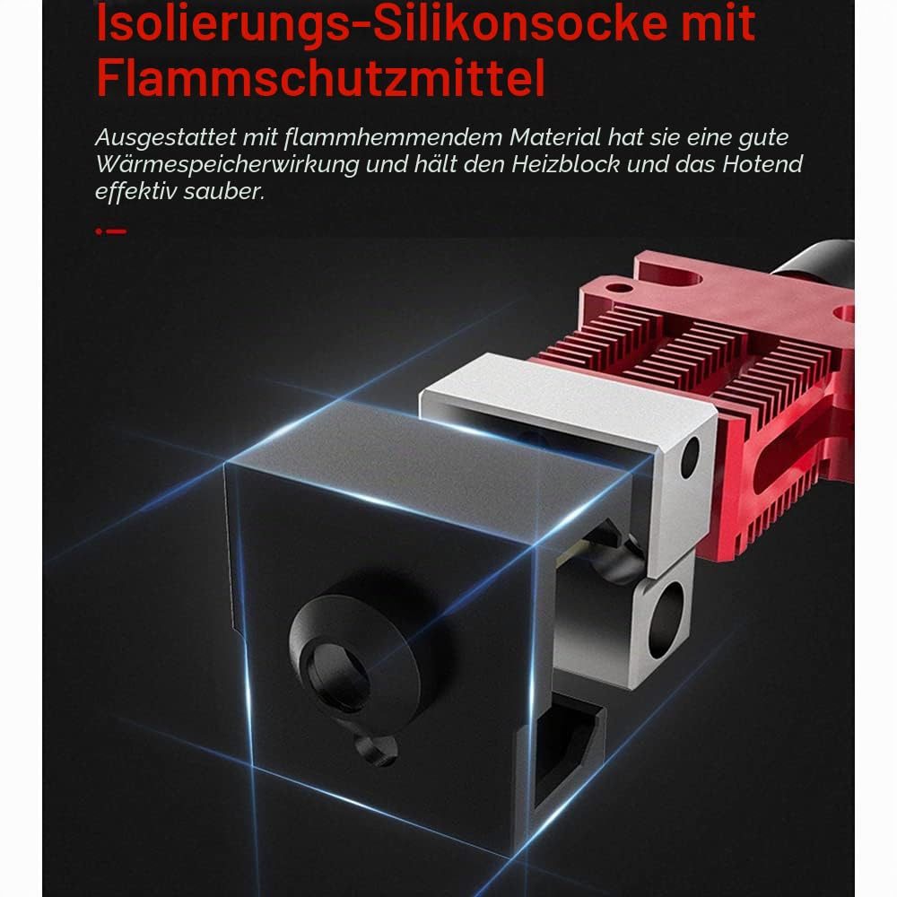 Original Creality CR6 SE Hotend Extruder Komplettes Kit montiert für CR-6 SE CR6 MAX 3D-Drucker mit