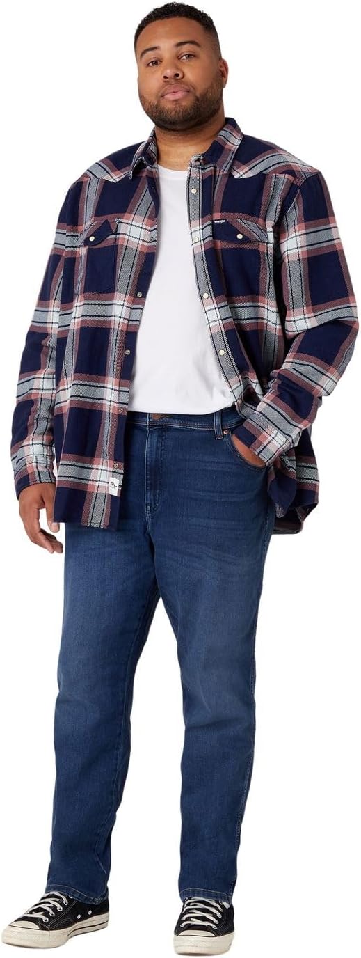 Wrangler Wrancher Herren-Anzugjeans 34W / 30L Gelb