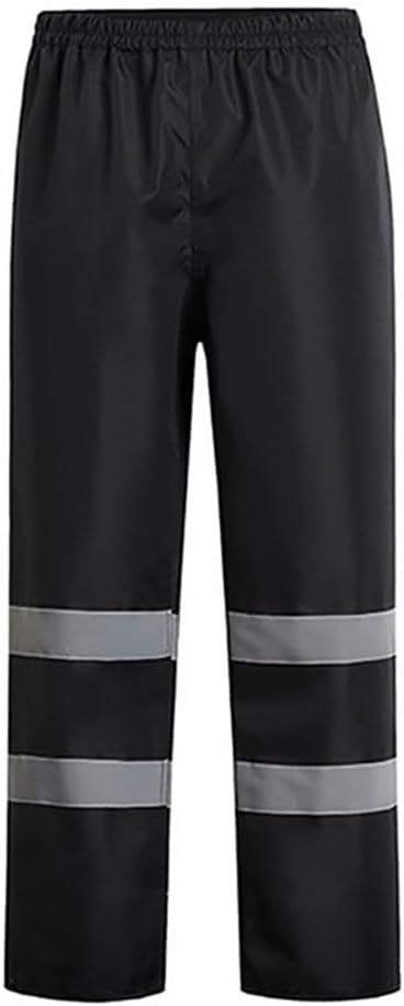 TopHomer Regenhose für Damen & Herren, Wasserdicht Fahrrad Regenhose mit Reflektoren, Leichte Atmung