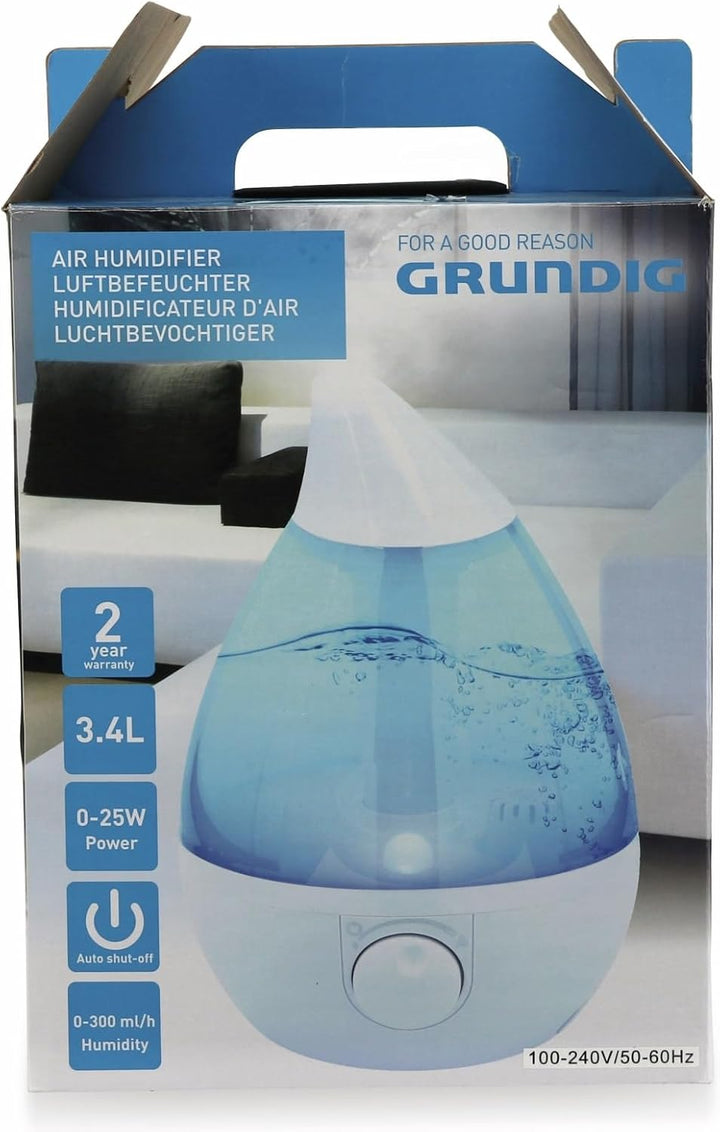 GRUNDIG Luftbefeuchter HD-1353, 3,4 L