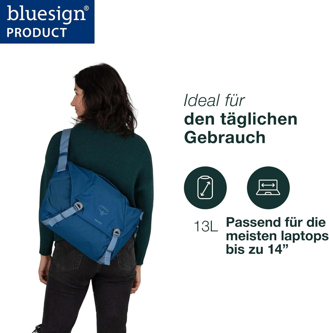 Osprey Daylite Unisex Messenger-Tasche Magma Brown/Tungste O/S - Fassungsvermögen 12L, Magma Brown/T