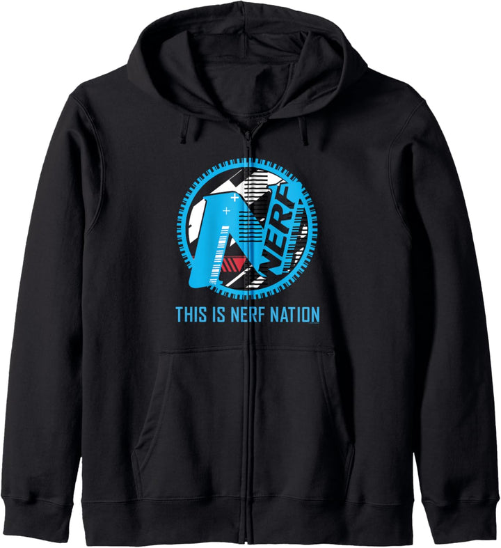 Nerf This Is Nerf Nation Gear Kapuzenjacke