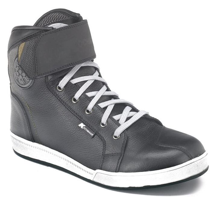 Kochmann Brooklyn wasserdichte Motorradschuhe, dunkelgrau, 40 | Wasserdicht Dunkelgrau 40 EU, Dunkel