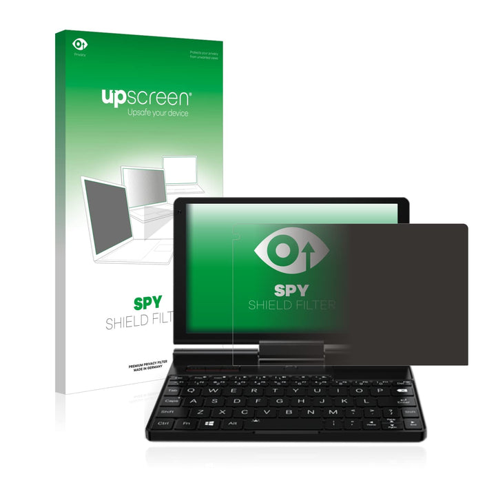 upscreen Blickschutzfilter für GPD Pocket 3 Privacy Filter Blickschutzfolie Sichtschutz-Folie [Blaul