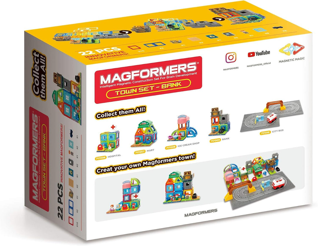MAGFORMERS Bank Set