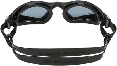 Aquasphere Aquasphere Unisex – Erwachsene KAYENNE Schwimmbrille, Black Silver Lens Dark, L Aquaspher