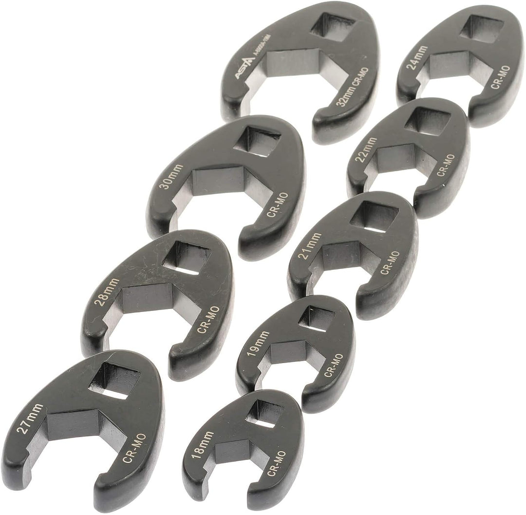 ASTA A-6900A Hahnenfuss Steckschlüssel Satz, 19 Stück