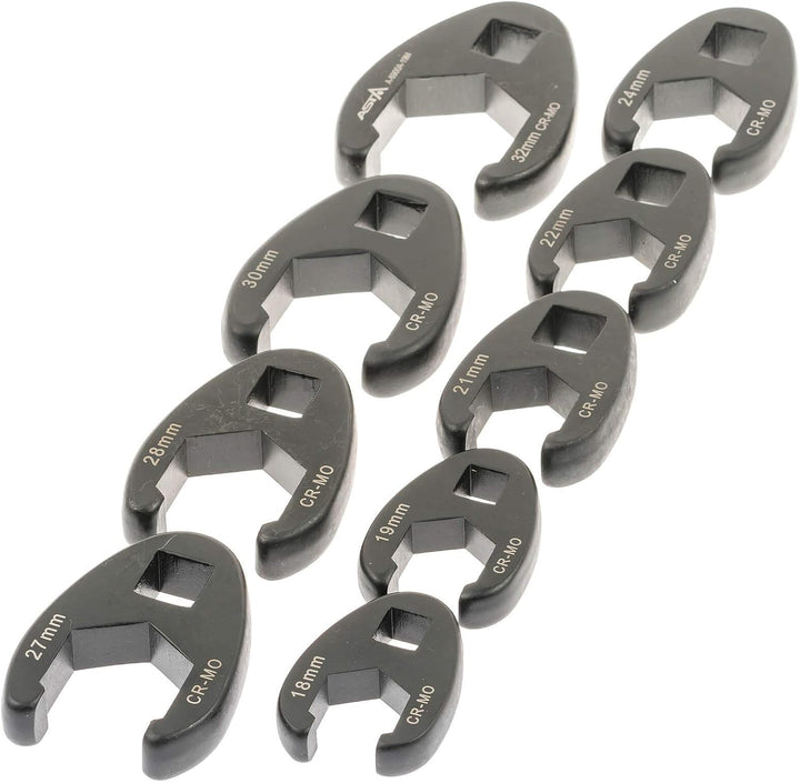 ASTA A-6900A Hahnenfuss Steckschlüssel Satz, 19 Stück