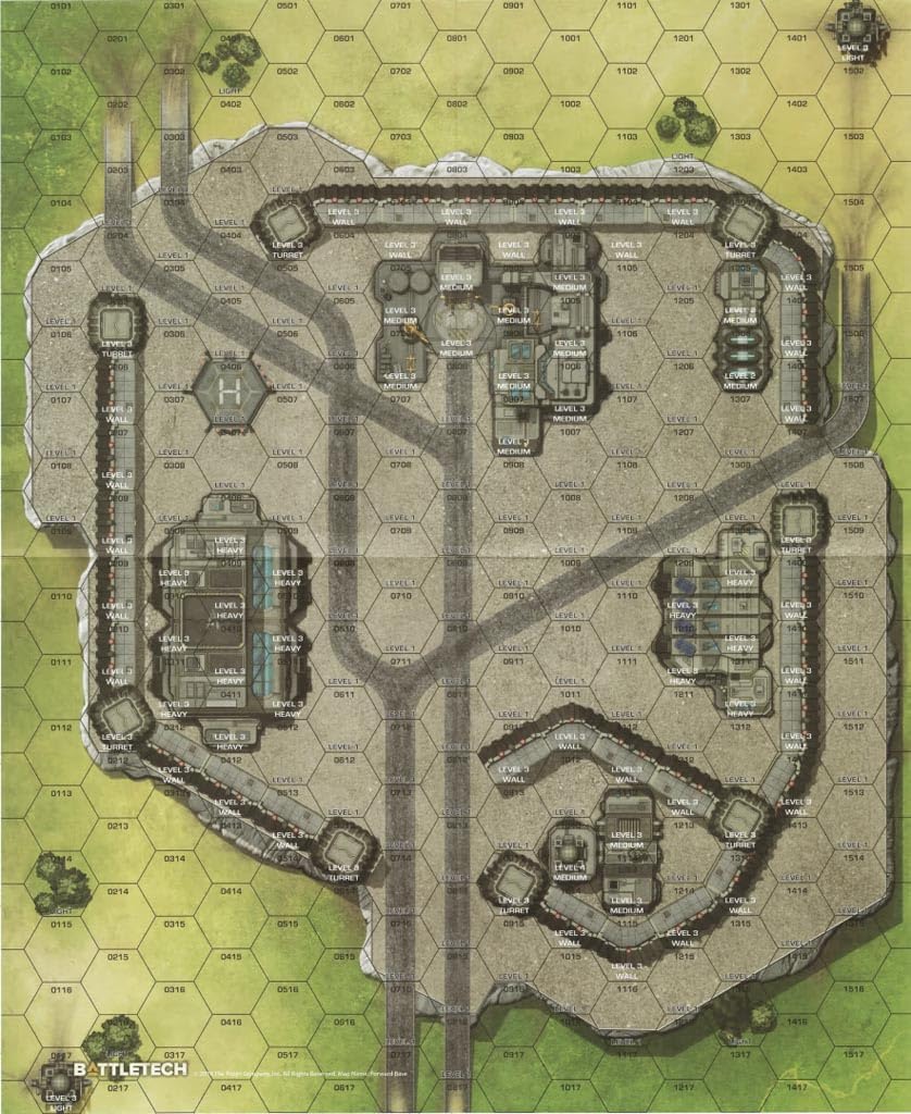 BattleTech Map Set Grassland