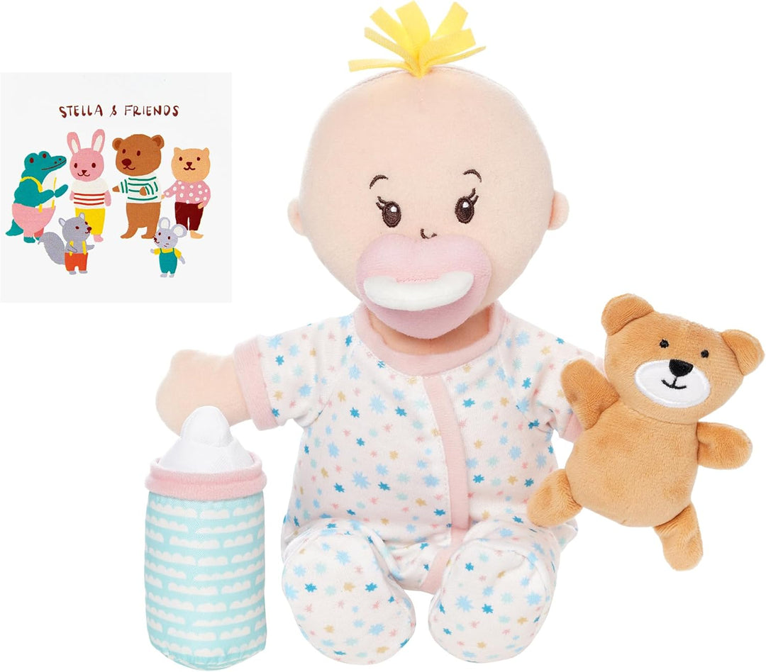 Manhattan Toy 11964473854 Spielzeug Wee Baby Stella Sleepy Time Scents 30.48cm Baby Doll Set, Wee Ba