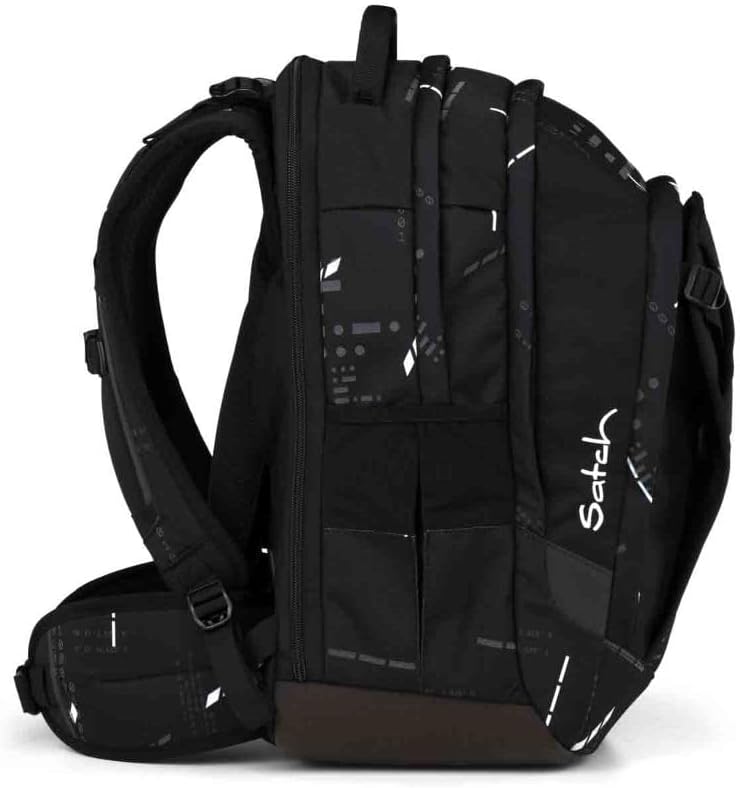 Satch Match Plus Schulrucksack Set 3tlg. inkl. Schlamperbox und Sporttasche (Ninja Matrix), Ninja Ma
