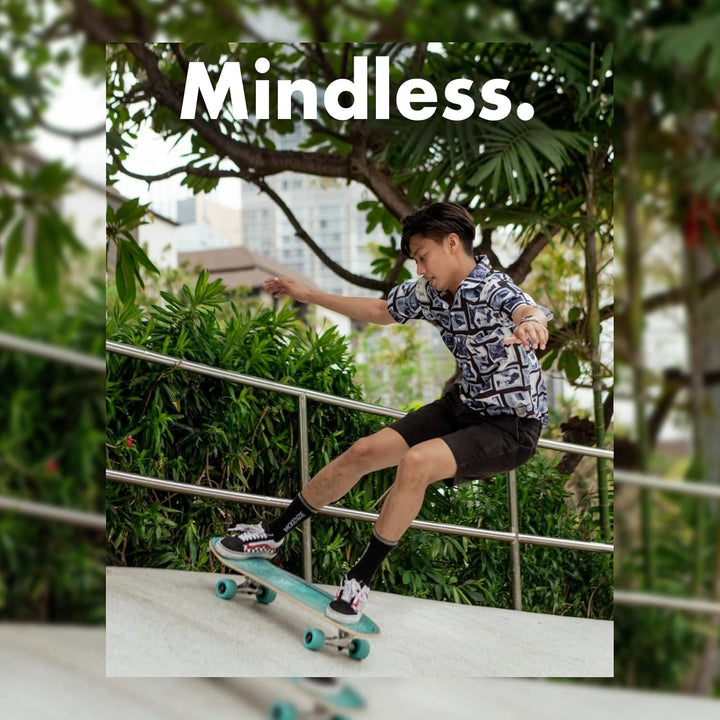 Mindless Longboards Viper Wheels Skateboard-Rollen, Unisex, Erwachsene 65x44 mm Schwarz (Black), 65x