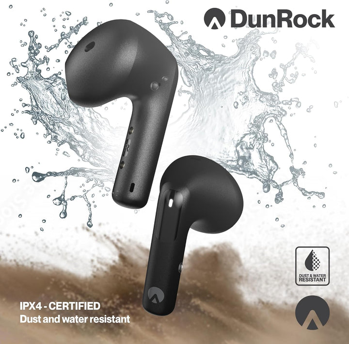 Semi In-Ear Kopfhörer Bluetooth 5.4 – Kabellose Ohrhörer mit Hybrid-ANC, Multipoint, App-Steuerung,