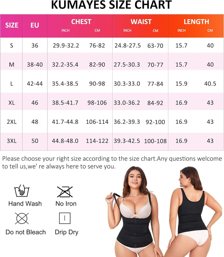 KUMAYES Bauchweggürtel Damen Fitnessgürtel Schwitzgürtel Sport Waist Trainer Korsett Bauchweg Taille