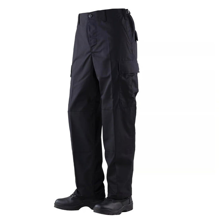 Tru-Spec Herren-Hose aus Polyester und Baumwolle, Ripstop-Hose XS Schwarz, XS Schwarz