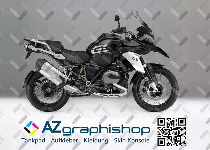 Kompatibel mit BMW R 1200 GS 2013-2016 AD-R1200GS-STD-001 (BLACK) Schwarz, Schwarz