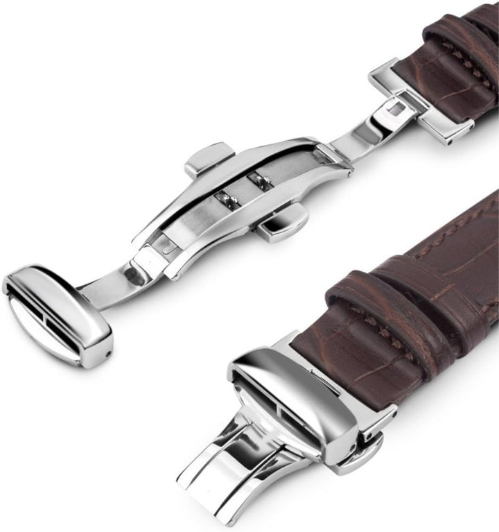 Leder Armband kompatibel mit Apple Watch Armband 42/44/45/49mm - Lederarmband für Apple Watch Series