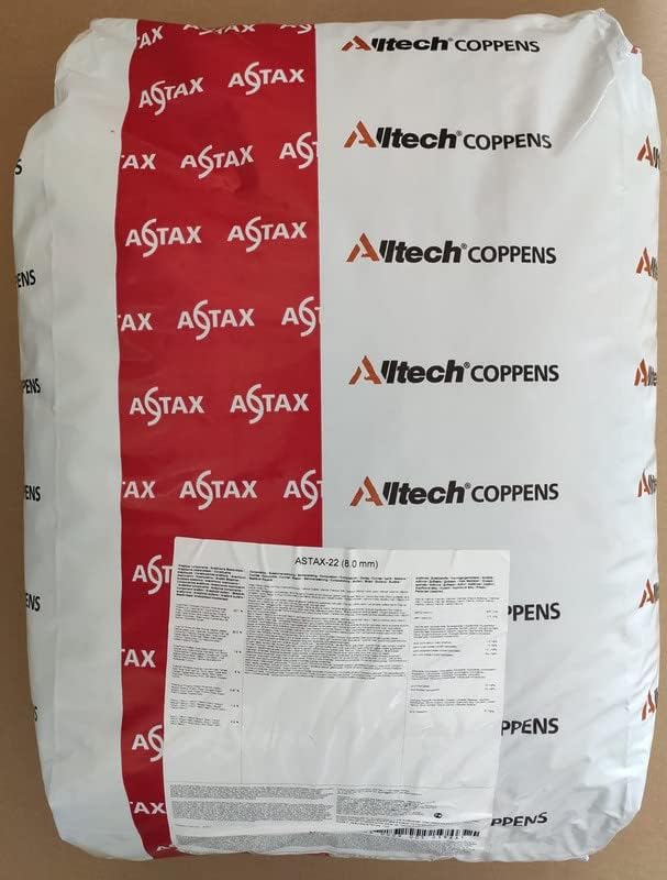25 kg Forellenfutter - Lachsforelle Supreme 6,0 mm Astaxanthin - sinkend