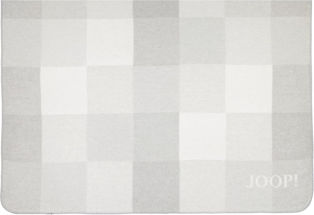 Joop! Wohndecken Mesh Grau