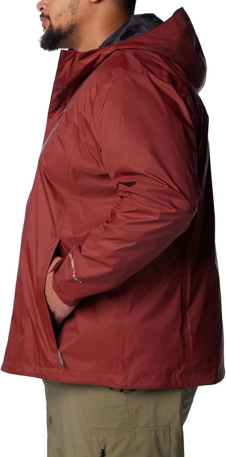 Columbia Herren Watertight Ii Front-Zip Hooded Rain Jacket Regenjacke XL Gewürz, XL Gewürz