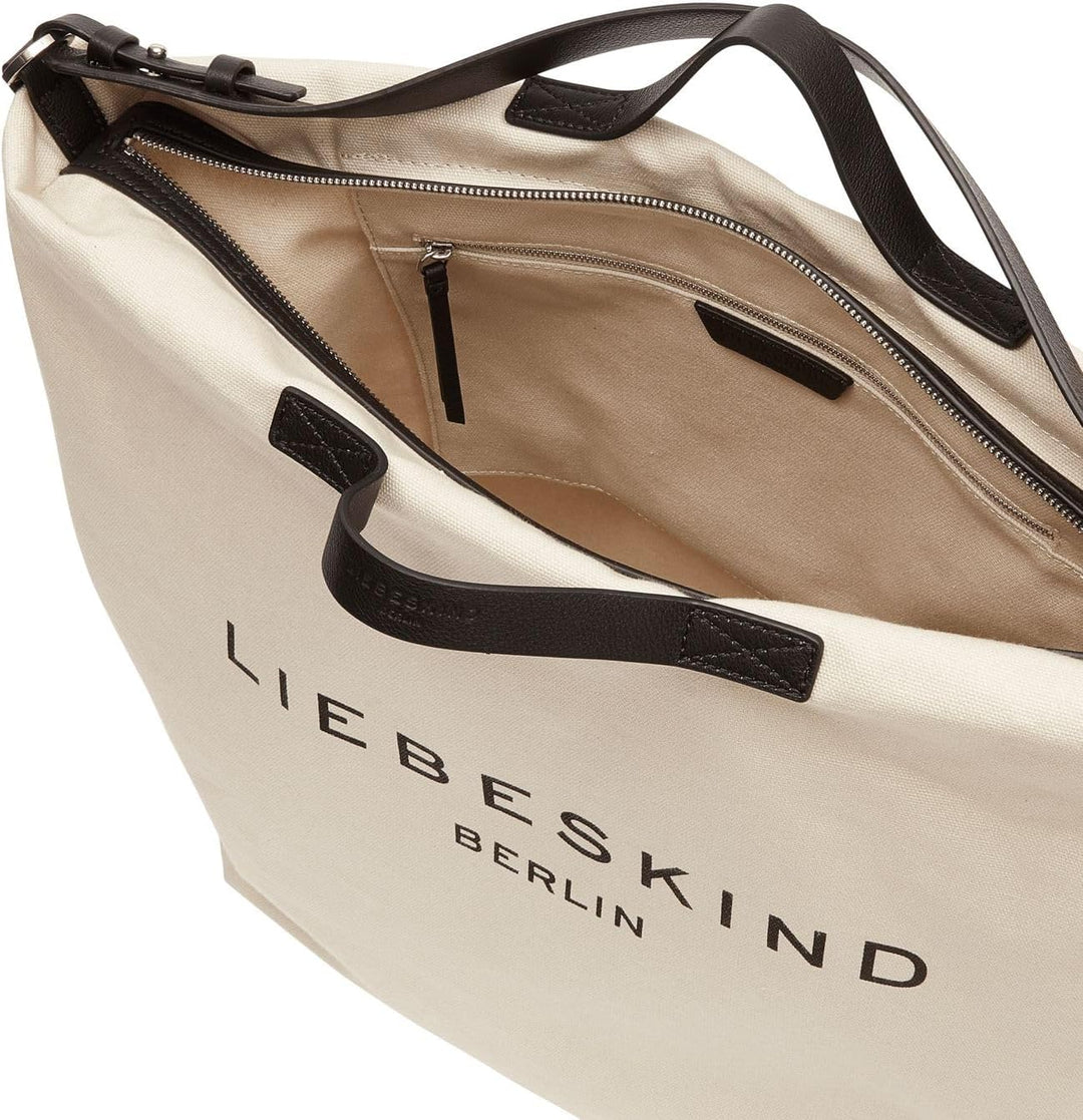 Liebeskind Damen Clea Hobo Large Pale Moon - 9046, Pale Moon - 9046