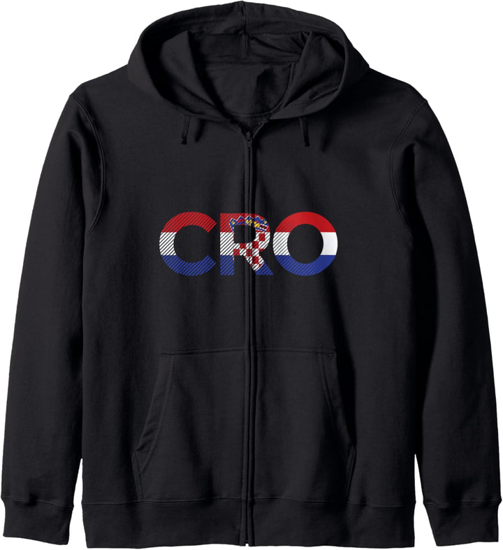 Kroatien Pride Hrvatska Kapuzenjacke