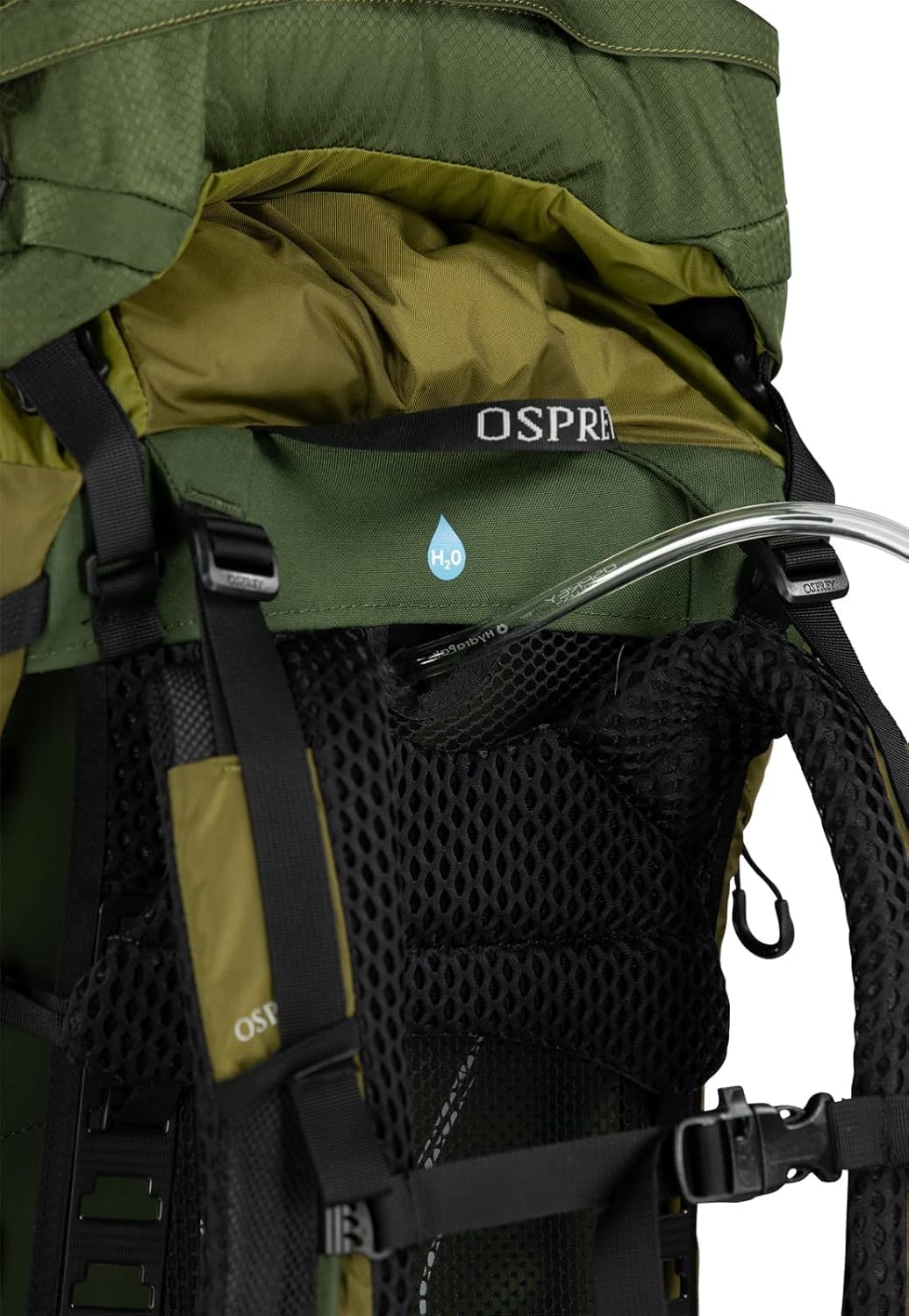 Osprey Europe Herren Atmos Ag Lt 50 Backpack Scenic Valley/Green Peppercorn S-M, Scenic Valley/Green