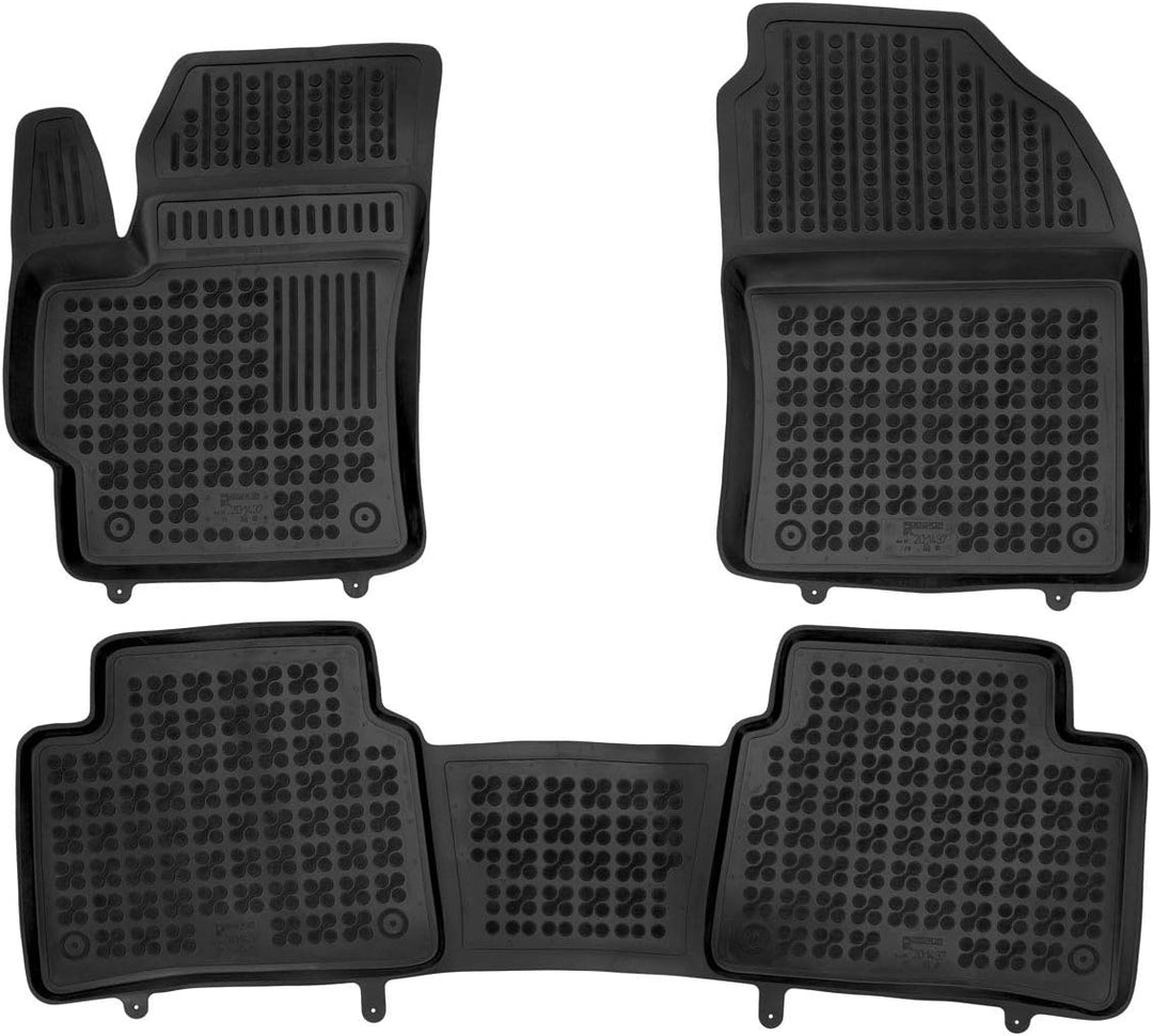 AZUGA Hohe Gummi Fussmatten mit Rand passend für Toyota Corolla Touring Sports ab 4/2019/Suzuki Swac