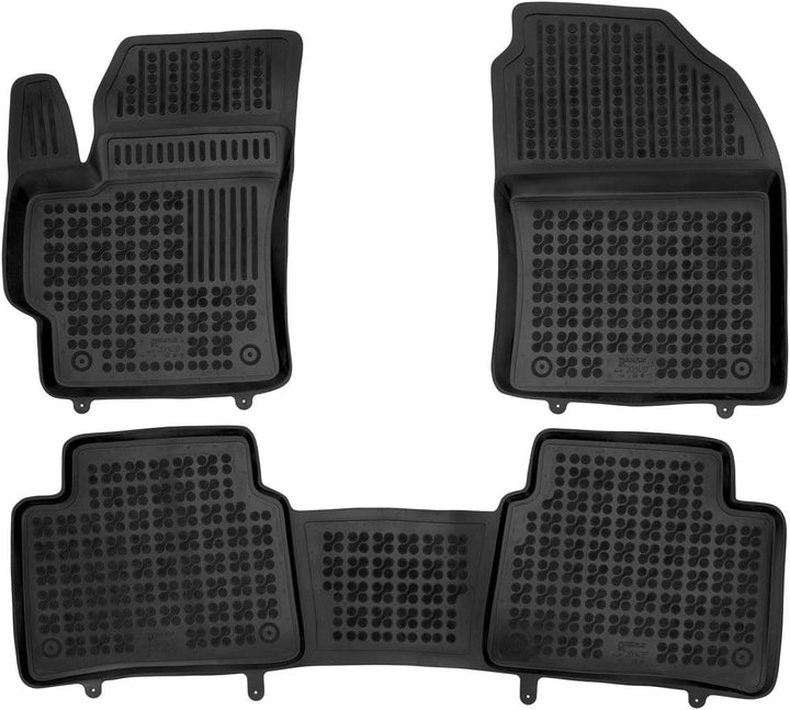 AZUGA Hohe Gummi Fussmatten mit Rand passend für Toyota Corolla Touring Sports ab 4/2019/Suzuki Swac
