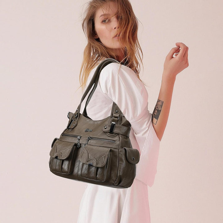 KL928 Tasche Damen Handtasche Umhängetaschen Damenhandtasche Schultertasche Lederhandtasche elegante
