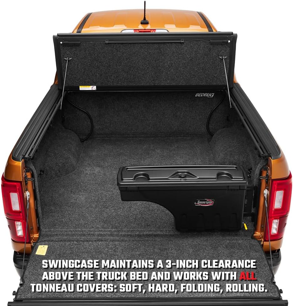 UNDERCOVER SwingCase Aufbewahrungsbox für LKW-Bett, SC302D, passend für Dodge Ram 1500/2500 Fahrerse