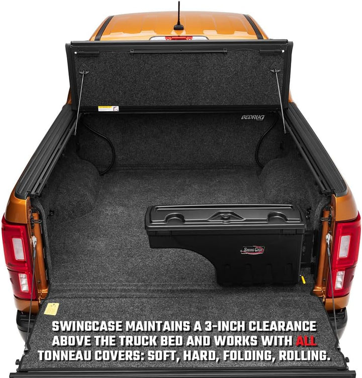 UNDERCOVER SwingCase Aufbewahrungsbox für LKW-Bett, SC302D, passend für Dodge Ram 1500/2500 Fahrerse