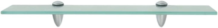 vidaXL Wand Regal Glasregal Glasboden Glasablage Badregal Glas 50x10 cm 8 mm 50 x 10 cm/1 Transparen