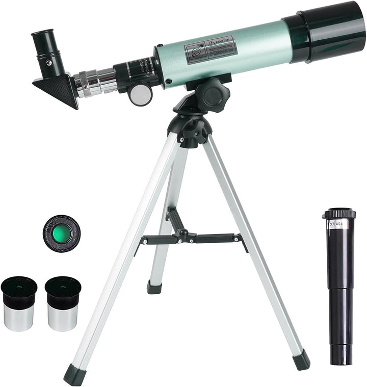 Misilmp Astronomical Telescope, Teleskop für Kinder Zoom 360/50 mm 90X HD Monokulares Weltraumtelesk