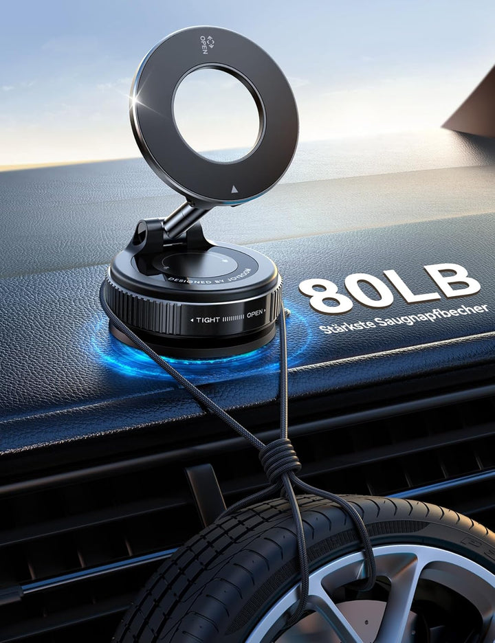 JOYROOM Vakuum Handyhalterung Auto Magnet – 2025 Magsafe Autohalterung [24 XN55 Magneten & Stärkster