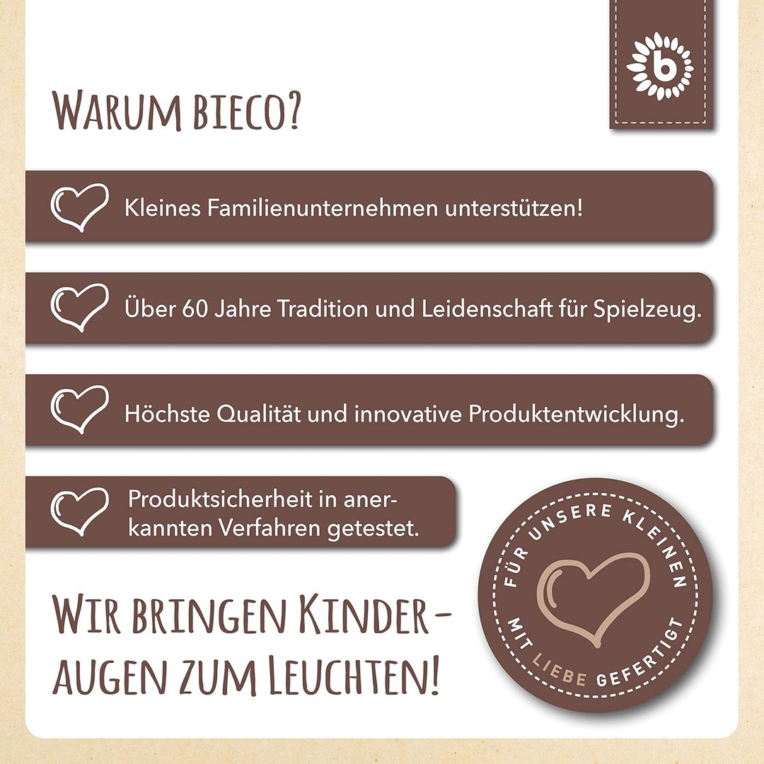 Bieco Aufbewahrungsbox Kinder - Süsse Esel Spielzeugkiste faltbar - 33x33x33 cm - ideal für Kallax R