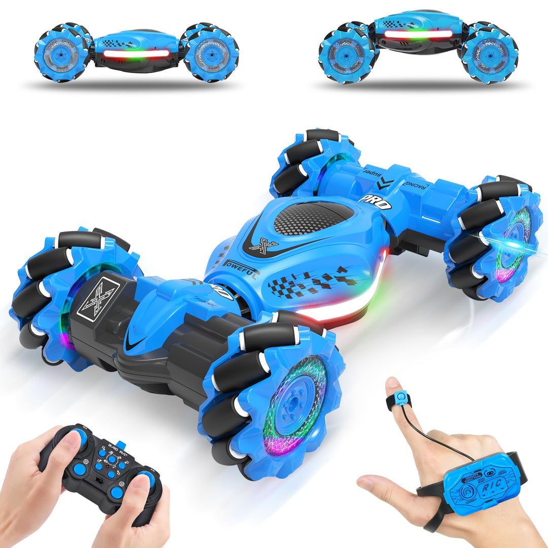 Dysaim Ferngesteuerte Auto mit Handsteuerung Ferngesteuertes Auto RC Stunt Car Drift 2,4 GHz 4WD 360